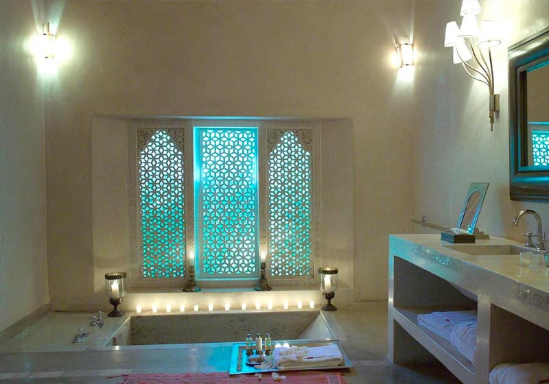 Riad Marrakech Ksar Char-Bagh Salle de bain